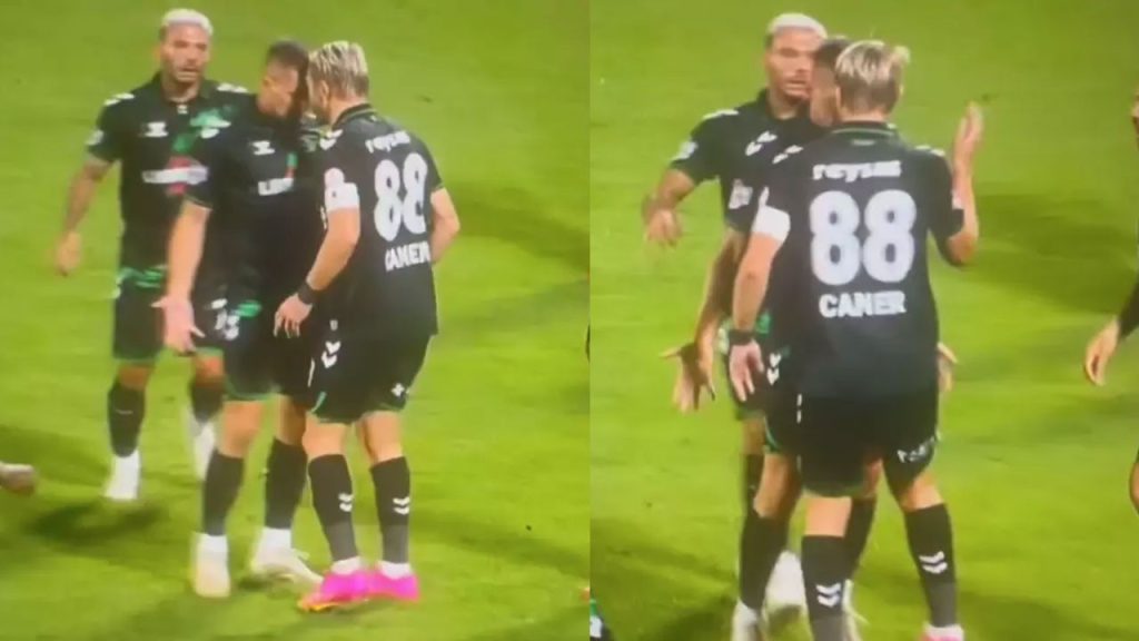 Takım arkadaşına tokat atan Caner Erkin’e PFDK’dan yüklü ceza (Video)