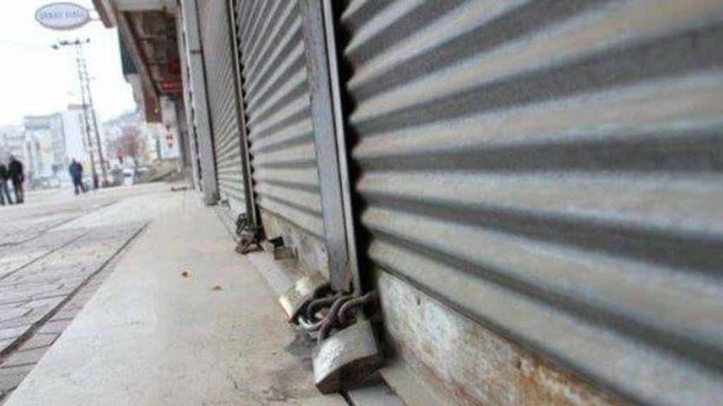 Kapanan esnaf 83 bini aştı