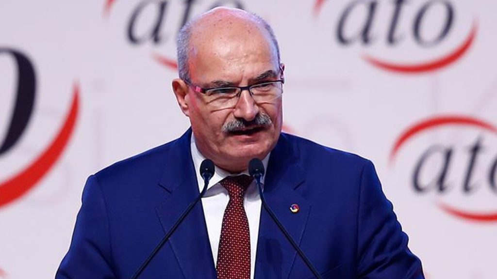 ATO Başkanı Baran: Artan fiyatlar karşısında yüksek tutarlı ödemelerin nakit olarak yapılması fiilen mümkün değil